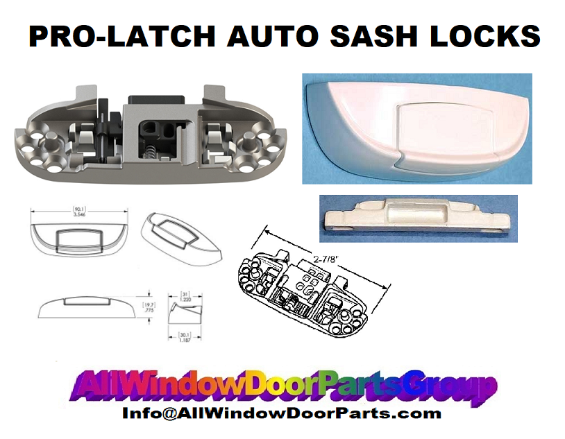 AutoLock ProLatch Slimline Interlock Sash Locks Vista Windows All
