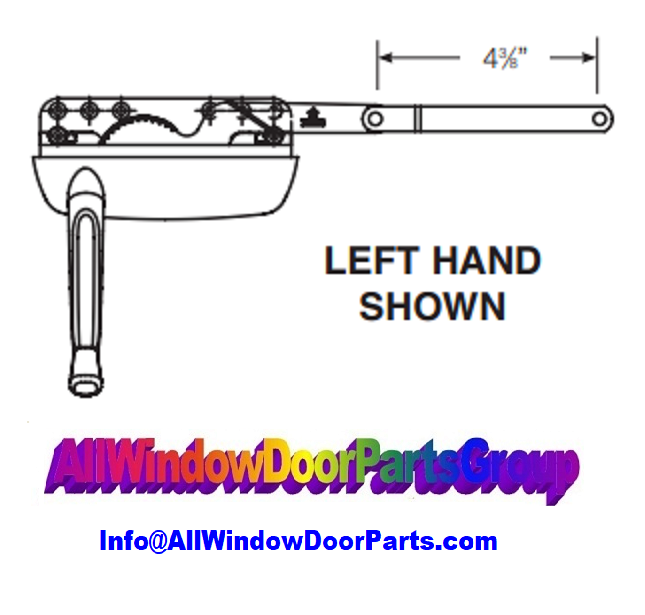 American Craftsman Casement Window Replacement Repair Parts All