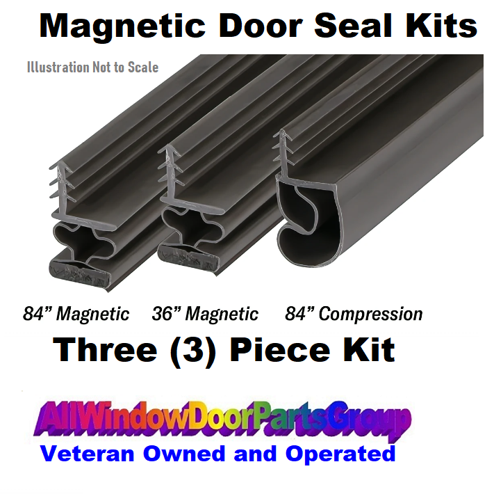 Guardian Glass Steel Door Weather Strip Set Kerf Insert