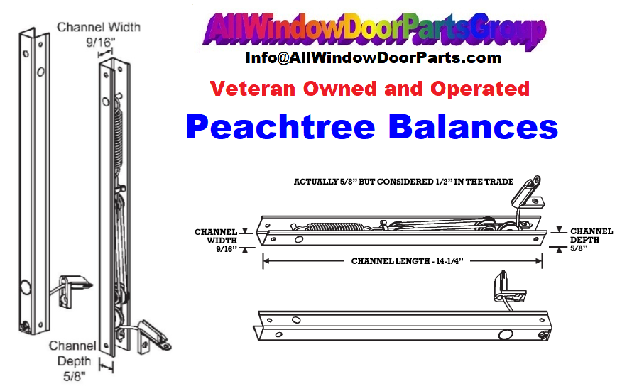 Peachtree Double Hung NonTilt Window Balances All Window Door