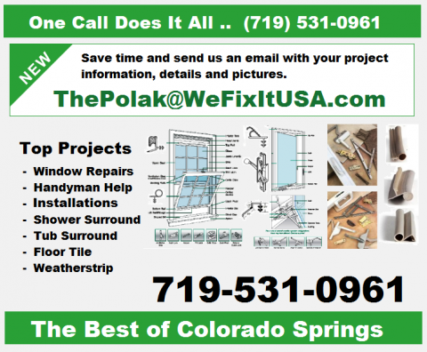 Door or window repairs, weather Strip, window balance springs, jambliners .. Oldach patio door & window repairs, door locksets, patio door rollers and more.
